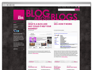 Blog about blogs